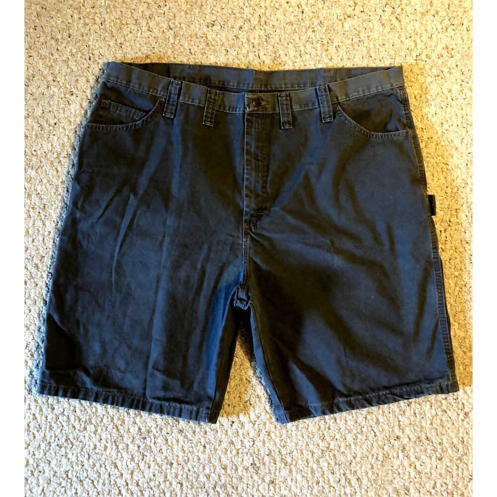 Wrangler Carpenter Cargo Mens Shorts Casual Size 44 Gray Charcoal